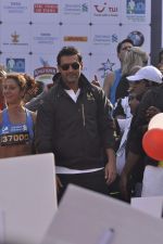 John Abraham at Standard Chartered Marathon in Mumbai on 19th Jan 2014